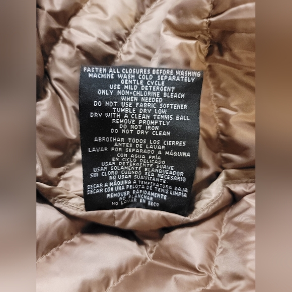 NWT 32 DEGREES LADIES TAN TAUPE. ISH. DOWN COAT PUFFET SIZE SMALL - Picture 10 of 15